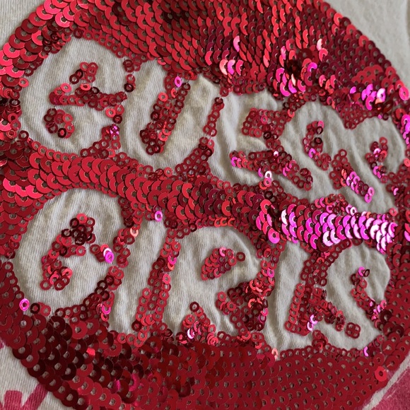 Guess Sequin Tank Top Size Medium 10 12 - Picture 2 of 5